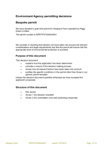 233_08_SD50 Environment permitting decision document