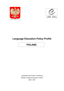 3. Analysis of the current situation in language education