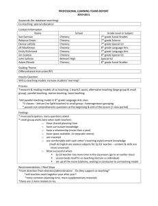 Co-teaching - Belmont Public Schools