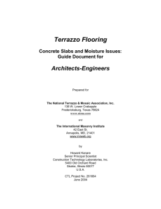 introduction - National Terrazzo and Mosaic Association