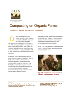 Composting on the Organic Farm