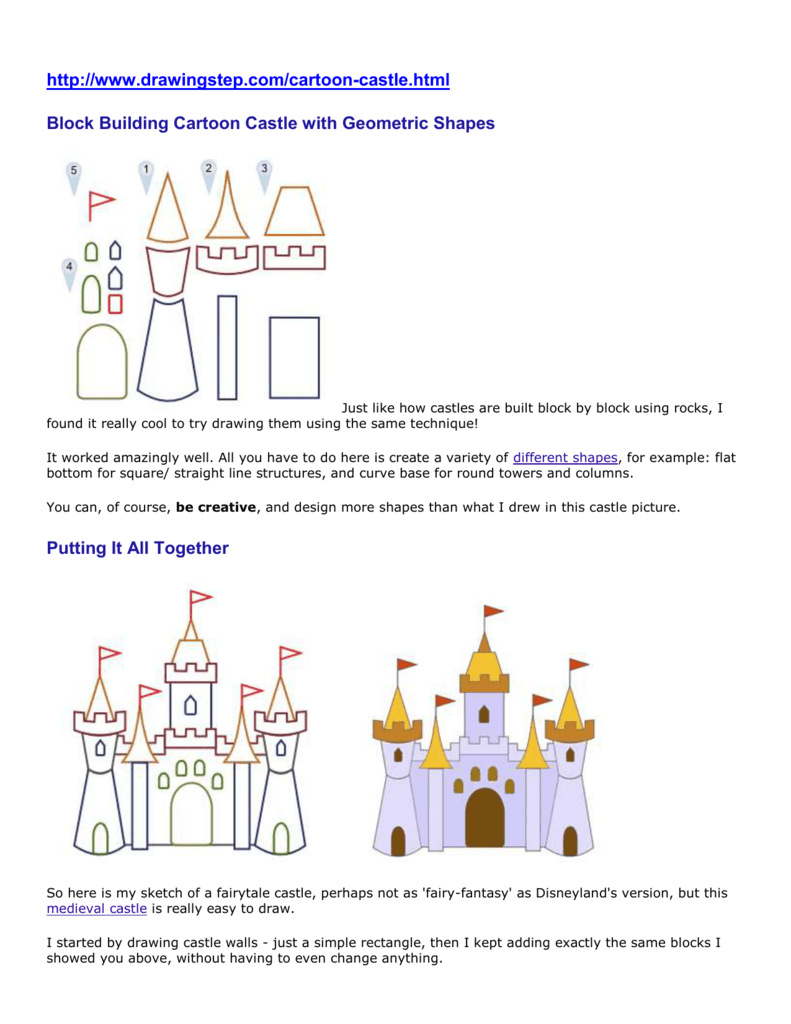 Featured image of post Cartoon Castle Images To Draw - Learn how to draw cartoon castle pictures using these outlines or print just for coloring.