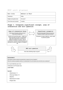 MYP unit planner