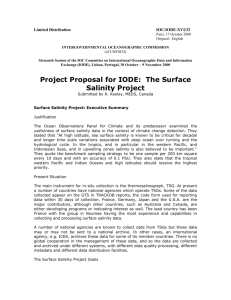IODE-16 - Doc 32 Proposal Salinity Keeley