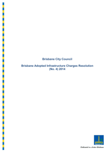 Brisbane Adopted Infrastructure Charges Resolution (No.4) 2014