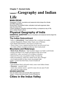 Chapter 7: Ancient India