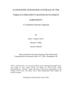 A community structure approach