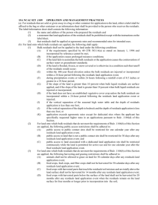 15A ncac 02T .1109 OPERATION AND MANAGEMENT