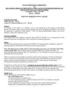 State Negotiated Agreement Price Schedule III