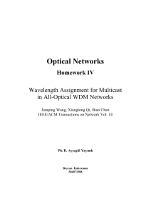 Wavelength Assignment for Multicast in All-Optical