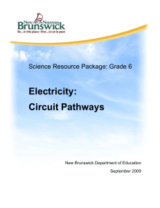 Electricity - Circuit Pathways