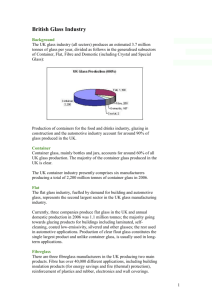 British Glass Industry