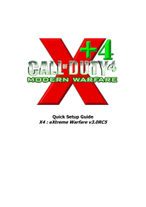 2 About X4 : eXtreme Warfare