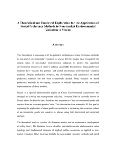 A Theoretical and Empirical Exploration for the Application of Stated