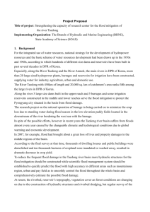 Daedong Flood Mitigation 2012 Proposal - US