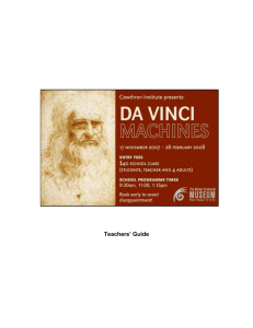 Leonardo da Vinci - The Nelson Provincial Museum