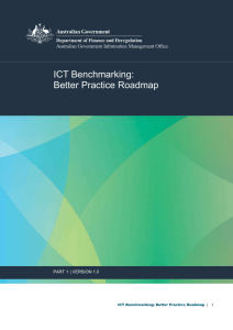 ICT Benchmarking - Department of Finance