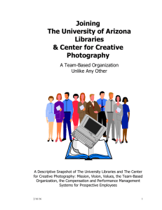 Compensation and Recognition at the University of Arizona Library