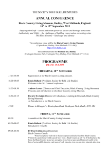 SFLS Conference 2015 programme