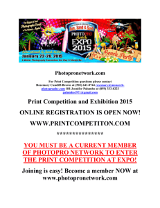 2015 print competition rules