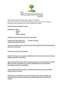 Forms - Woodspring Trust