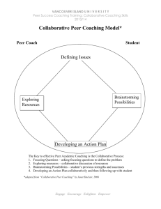 Collaborative Coaching - Vancouver Island University