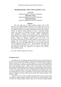 A Study of the Relationship between Listening Styles and EFL