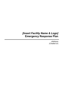 [Insert Facility Name & Logo]