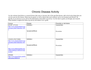 Chronic Disease Activity