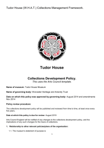 Collections policies