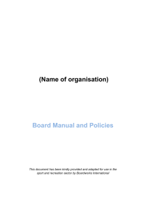 board charter