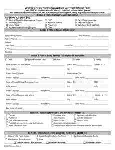 AAP Screening-Early Intervention Referral Form (D-PIP)