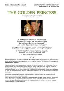 The Golden Princess Info for Schools