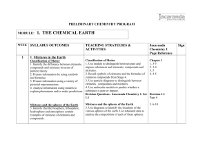 HSC CHEMISTRY PROGRAM