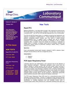 October - Billings Clinic
