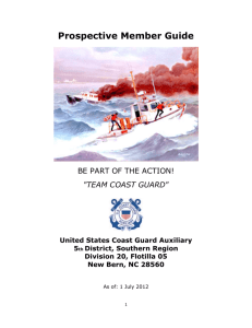 USCG Auxiliary Prospective Member Guide