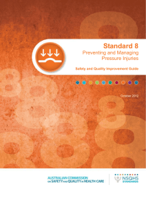 Standard 8: Preventing and Managing Pressure Injuries