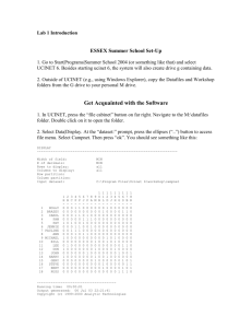 Getting acquainted with Ucinet and Netdraw