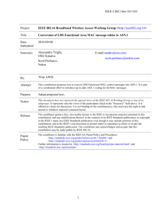 IEEE C802.16m-10/1183 Project IEEE 802.16 Broadband Wireless