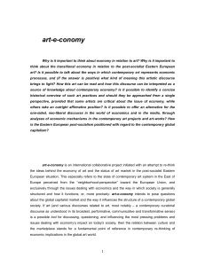 Art-e-conomy intro