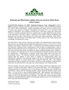 Kakanda and Hinterland combine interests and form Otish Basin