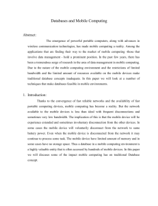 Databases and Mobile Computing-Mohamed Hussain