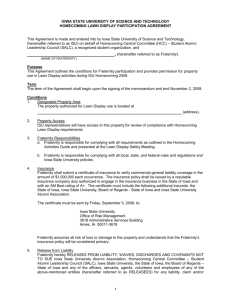 Property Owner Participant Agreement