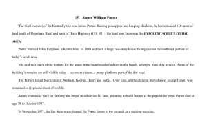 [5] James William Porter The third member of the Kentucky trio was