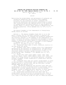 Act of Jul. 28, 1966, Special Session 3, P.L. 91, No. 4 Cl. 36
