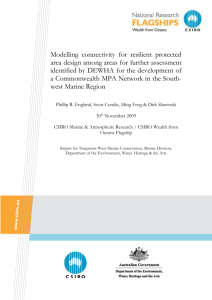 Modelling connectivity for resilient protected area design among