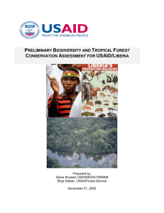 Assessment of Current USAID/Liberia Program