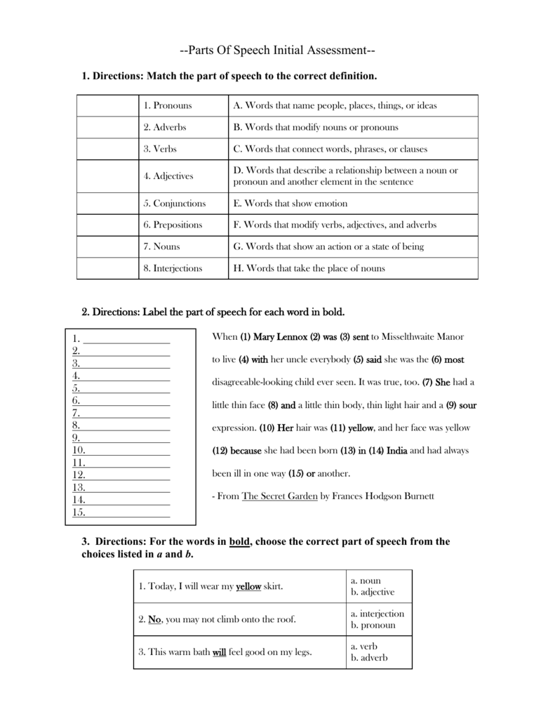 parts-of-speech-initial-assessment