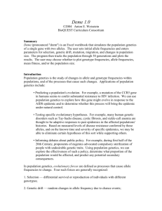 Summary - BioQUEST Curriculum Consortium