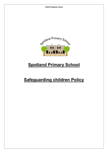 School Policy for PSHE and Citizenship